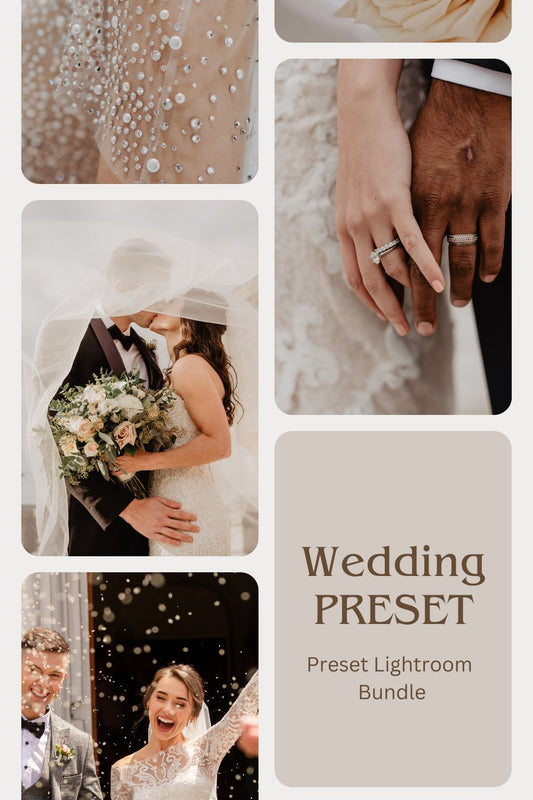 WEDDING PRESET : Transform Your Wedding Photos with Our Premium Lightroom Preset Collection